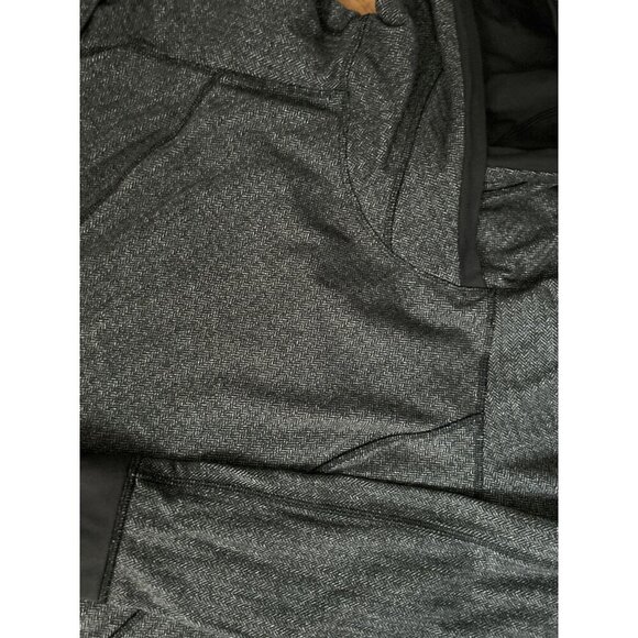 Lululemon Think Fast Hoodie Heather Gray Stretch Athletic Size Med - Picture 7 of 14